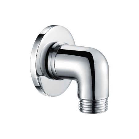 Zeus Traditional Wall Outlet Elbow - Chrome | Showers | Bath