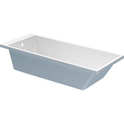 Juan 1700mm Square Thin Edge Single Ended Bath | BathroomKing 2
