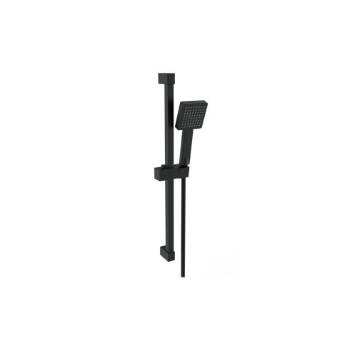 Square Slider Rail Kit & Single Mode Handset - Matt Black |