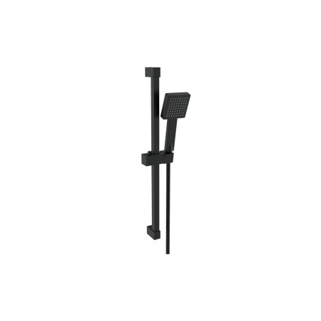 Square Slider Rail Kit & Single Mode Handset - Matt Black |