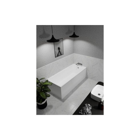Juan Square Single End 1700x700mm Thin Edge 0TH Bath | Baths