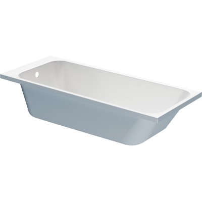 Juan 1700mm Round Thin Edge Single Ended Bath | BathroomKing 2