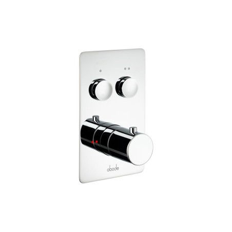 Abode Uno Concealed Push Button Shower (2 Exit) - Chrome | S