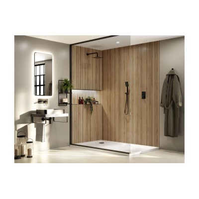 Abode Uno Hand Shower Set - Matt Black | Showers | BathroomK 2