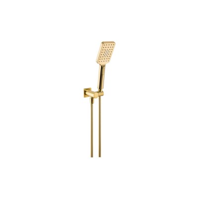 Abode Uno Hand Shower Set - Brushed Brass | Showers | Bathro