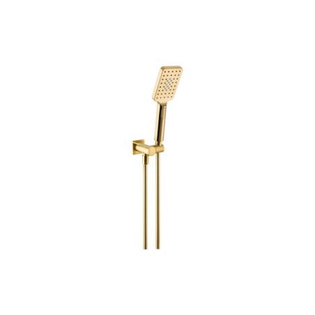 Abode Uno Hand Shower Set - Brushed Brass | Showers | Bathro