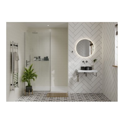 Abode Euphoria 225x225x8mm Circular Showerhead - Chrome | Sh 2