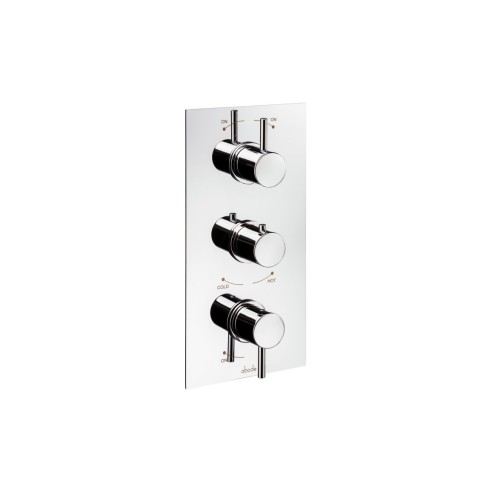 Abode Harmonie Concealed Shower (3 Exit) - Chrome | Showers