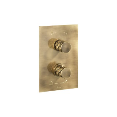 Abode Kite Concealed Shower (2 Exit) - Antique Brass | Showe