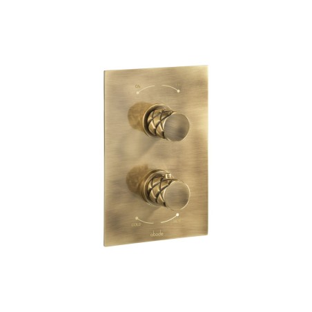 Abode Kite Concealed Shower (2 Exit) - Antique Brass | Showe
