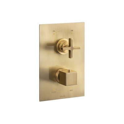Abode Serenitie Concealed Shower (2 Exit) - Antique Brass |