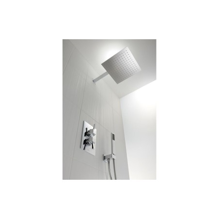 Abode Storm Slimline 300x300x3mm Square Showerhead - St/Stee