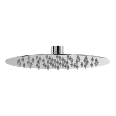 Abode Storm Slimline 200x200x3mm Circular Showerhead - St/St