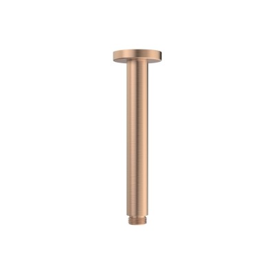 Alfredo 180mm Round Ceiling Arm - Brushed Bronze | Showers |