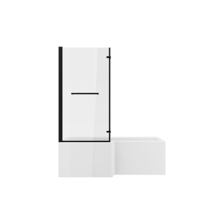 Naples L Shape SUPERCAST 1700x850x560mm 0TH Shower Bath Pack