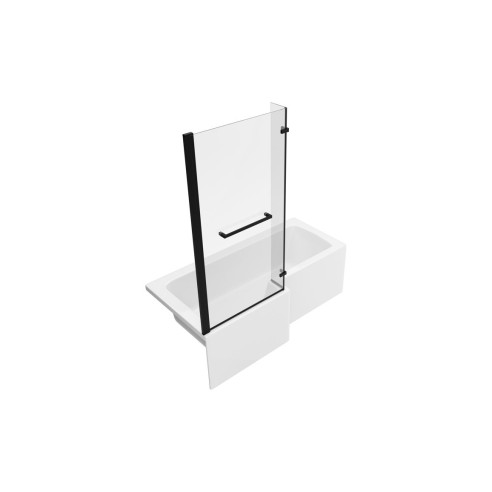 Naples L Shape SUPERCAST 1700x850x560mm 0TH Shower Bath Pack