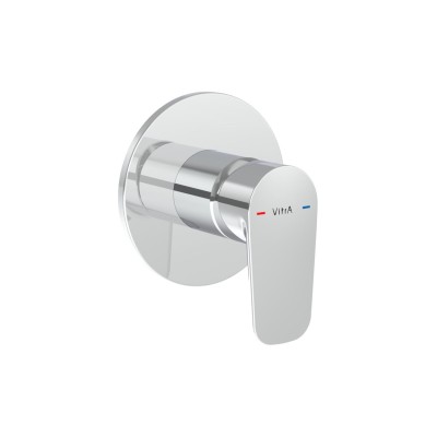 VitrA Flow Soft Integrated Shower Mixer Valve - Chrome | Sho