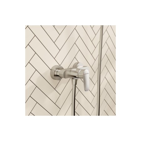 VitrA Flow Soft Wall Mounted Shower Mixer - Chrome | Showers