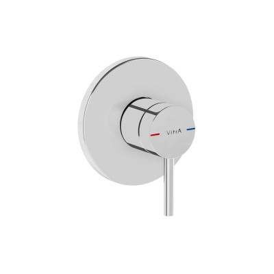 VitrA Origin Integrated 1-Way Diverter - Chrome | Showers |