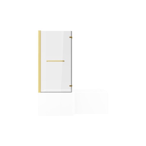 Naples L Shape 1700x850x560mm 0TH Shower Bath Pack (LH) - Br