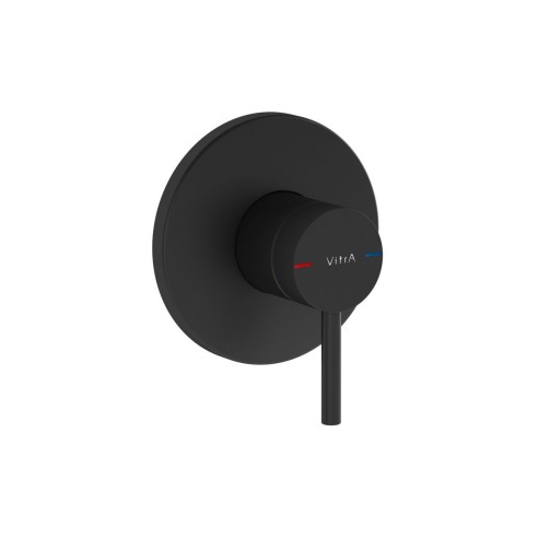 VitrA Origin Integrated 1-Way Diverter - Matt Black | Shower