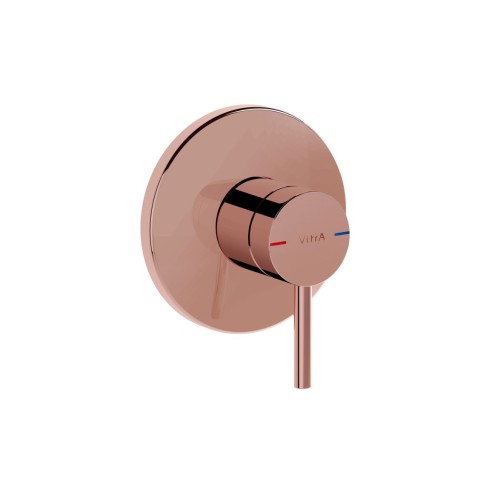 VitrA Origin Integrated 1-Way Diverter - Soft Copper | Showe