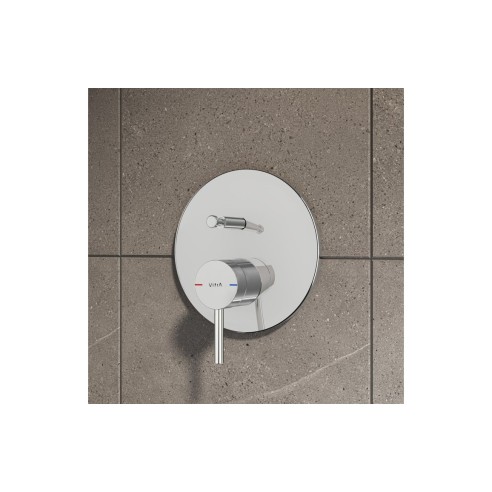 VitrA Origin Integrated 2-Way Diverter - Chrome | Showers |