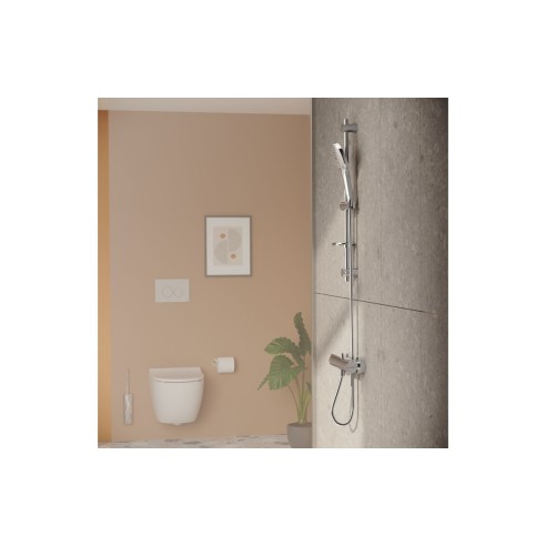 VitrA Origin Wall Mounted Shower Mixer - Chrome | Showers |
