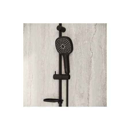 VitrA Origin Wall Mounted Shower Mixer - Matt Black | Shower