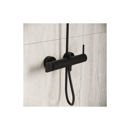 VitrA Origin Wall Mounted Shower Mixer - Matt Black | Shower
