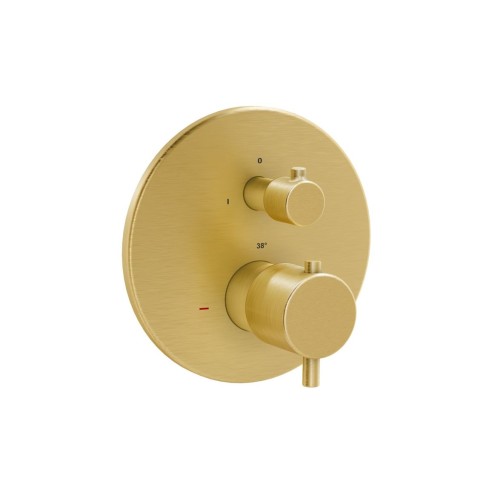 VitrA Root Round Integrated Thermostatic Bath/Shower Mixer V