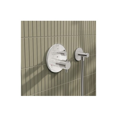 VitrA Root Round Integrated Thermostatic Bath/Shower Mixer V 2