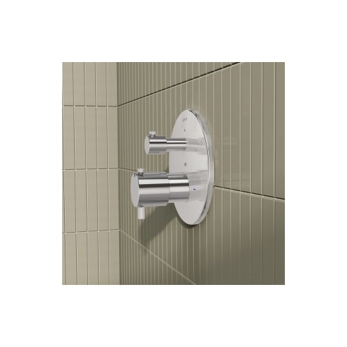 VitrA Root Round Integrated Thermostatic Bath/Shower Mixer V