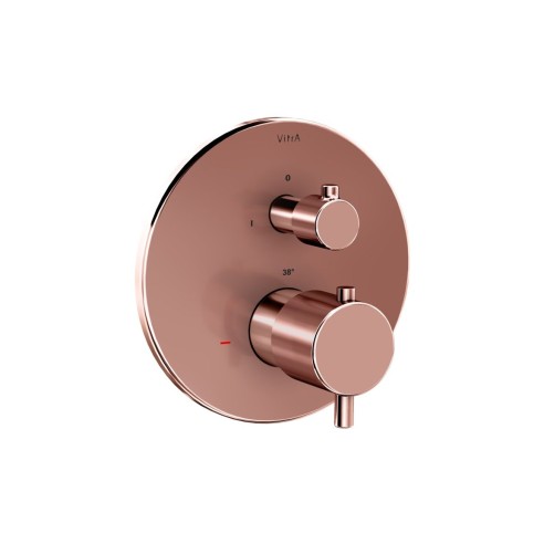 VitrA Root Round Integrated Thermostatic Bath/Shower Mixer V