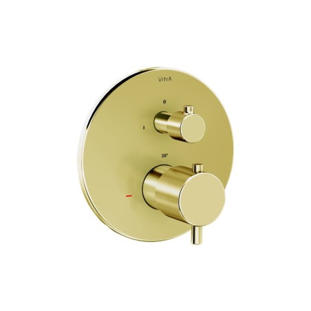 VitrA Root Round Integrated Thermostatic Bath/Shower Mixer V