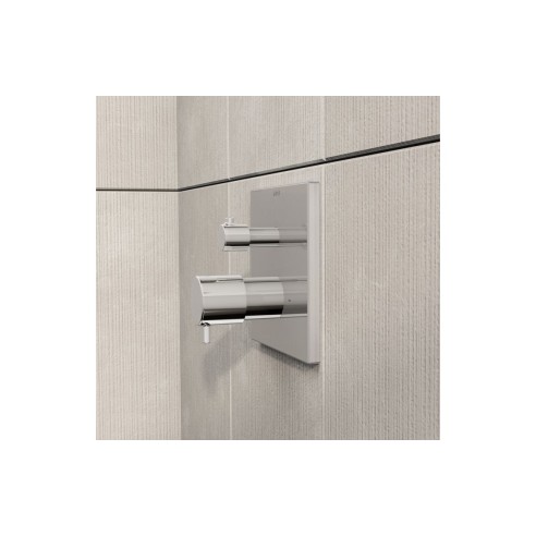 VitrA Root Square Integrated Thermostatic 1-Way Shower Mixer