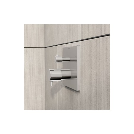 VitrA Root Square Integrated Thermostatic 1-Way Shower Mixer