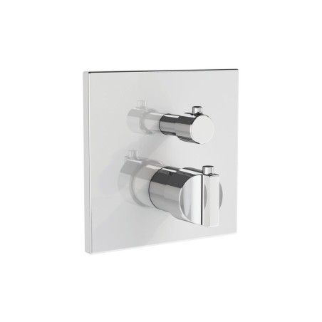 VitrA Suit Integrated Thermostatic Shower Mixer - Chrome | S