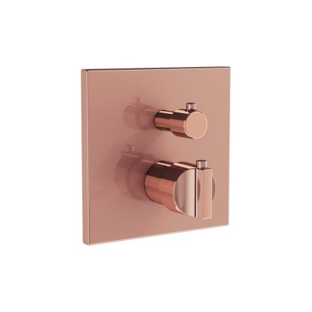 VitrA Suit Integrated Thermostatic Shower Mixer - Soft Coppe