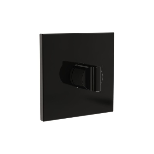 VitrA Suit Wall Mounted 3-Way Diverter - Gloss Black | Showe