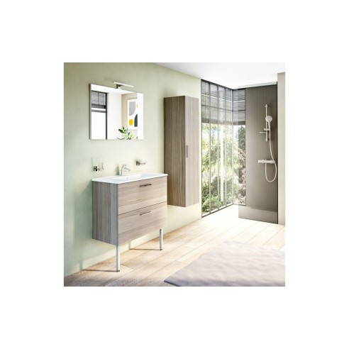 VitrA Bliss 3-Function Hand Shower w/Slide Rail - Brushed Ni