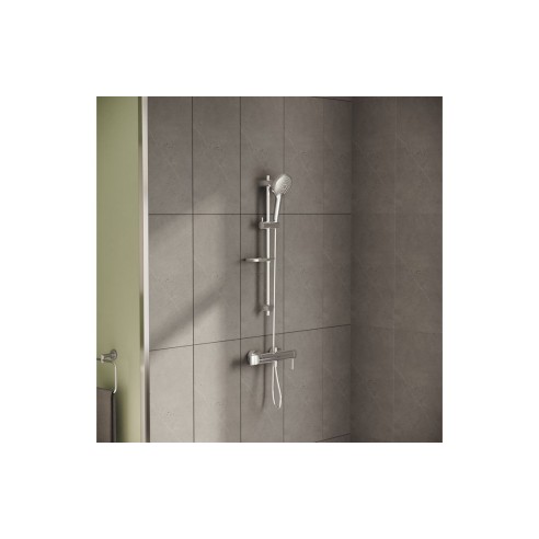 VitrA Bliss 3-Function Hand Shower w/Slide Rail - Chrome | S