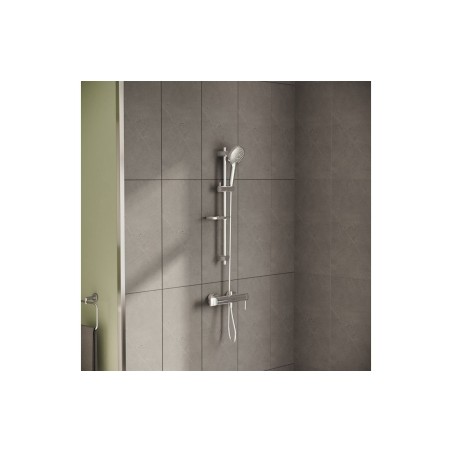 VitrA Bliss 3-Function Hand Shower w/Slide Rail - Chrome | S
