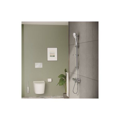 VitrA Bliss 3-Function Hand Shower w/Slide Rail - Chrome | S