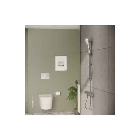 VitrA Bliss 3-Function Hand Shower w/Slide Rail - Chrome | S