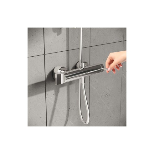 VitrA Bliss 3-Function Hand Shower w/Slide Rail - Chrome | S