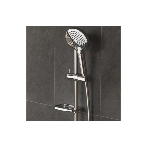 VitrA Bliss 3-Function Hand Shower w/Slide Rail - Chrome | S