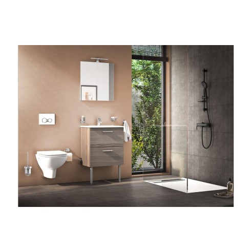 VitrA Bliss 3-Function Hand Shower w/Slide Rail - Matt Black