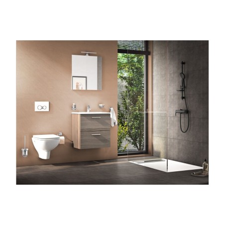 VitrA Bliss 3-Function Hand Shower w/Slide Rail - Matt Black