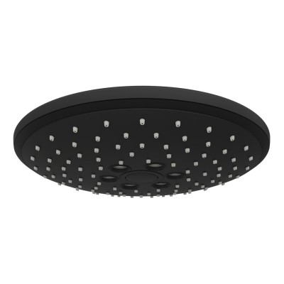 VitrA Bliss 240mm 2-Function Showerhead - Matt Black | Showe